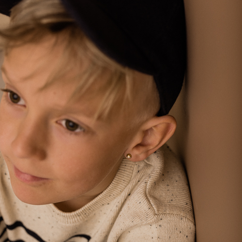 Swarovski krystall- øredobber 5 mm - Bilde 3