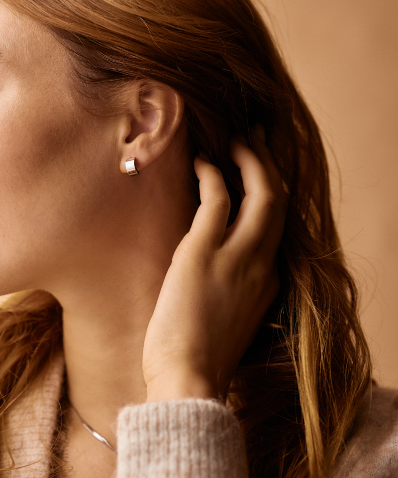 Lekre hengeøredobber i medisinsk titan H: 10 mm, B: 5 mm - Bilde 4