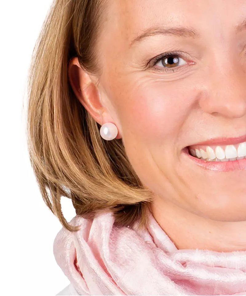 Perleøredobber i medisinsk titan 12 mm - Bilde 4