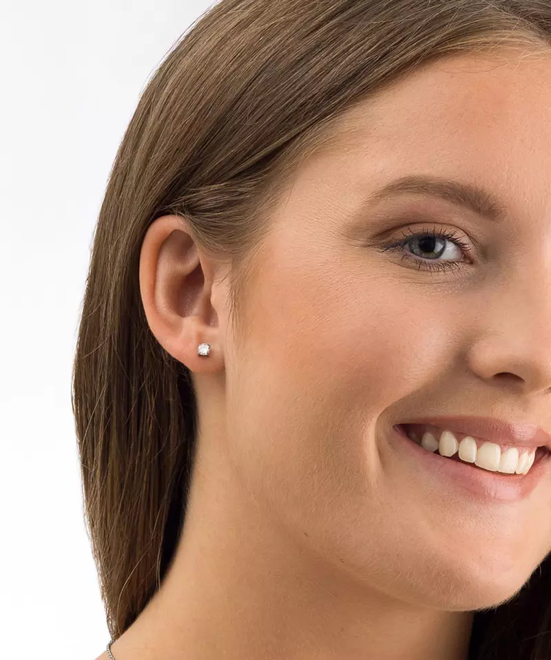 Swarovski krystall - øredobber med klør 5 mm - Bilde 6