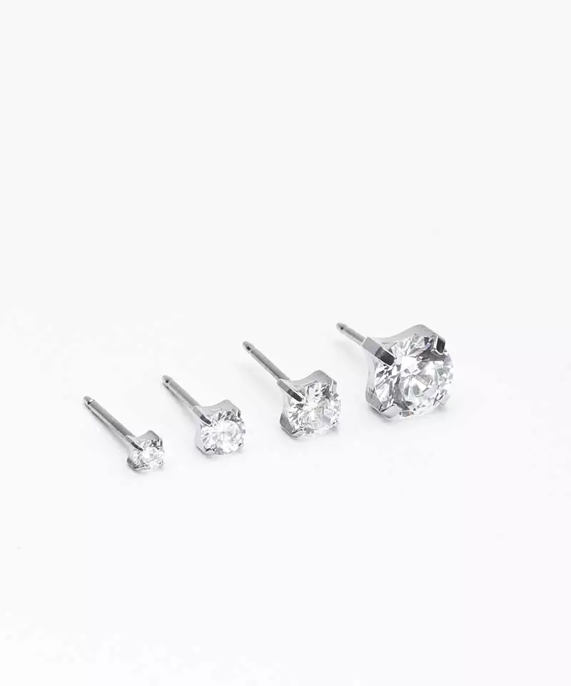 Swarovski krystall- øredobber med klør 4 mm - Bilde 3